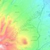 Tisaleo topographic map, elevation, terrain