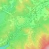 Davis topographic map, elevation, terrain