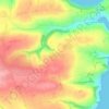 Ballymacaw topographic map, elevation, terrain