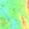 Cumwhitton topographic map, elevation, terrain