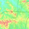 Thompson's Station topographic map, elevation, terrain