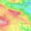 Campandré-Valcongrain topographic map, elevation, terrain