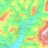 Odorheiu Secuiesc topographic map, elevation, terrain