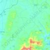 Fenagh Parish topographic map, elevation, terrain