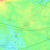 Amilly topographic map, elevation, terrain