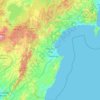 Hawke's Bay topographic map, elevation, terrain