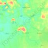 Knockainy topographic map, elevation, terrain