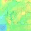 Round Lake Heights topographic map, elevation, terrain