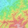 Jianshi topographic map, elevation, terrain