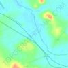 Drombane topographic map, elevation, terrain