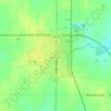 Moran topographic map, elevation, terrain