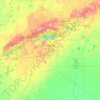 Hibbing topographic map, elevation, terrain