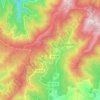 Coentral topographic map, elevation, terrain