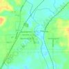 Enterprise topographic map, elevation, terrain