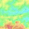 Muel topographic map, elevation, terrain