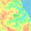 Calvert Cliffs State Park topographic map, elevation, terrain