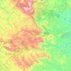 Ouro Preto topographic map, elevation, terrain