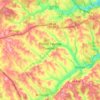 North Fayette Township topographic map, elevation, terrain