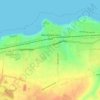 Westgate-on-Sea topographic map, elevation, terrain