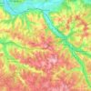 Boulazac Isle Manoire topographic map, elevation, terrain