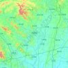 沂南县 topographic map, elevation, terrain