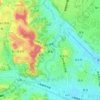 Aina topographic map, elevation, terrain