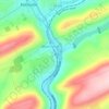 Mount Carbon topographic map, elevation, terrain