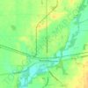 Rushville topographic map, elevation, terrain