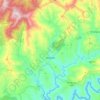Alvares topographic map, elevation, terrain