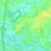 Kachtem topographic map, elevation, terrain