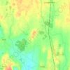 Kilrush topographic map, elevation, terrain