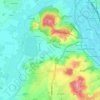 Cumnor topographic map, elevation, terrain