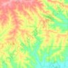 Rock Run topographic map, elevation, terrain