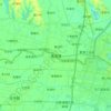 黄潭 topographic map, elevation, terrain