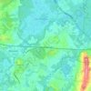 East Hanover topographic map, elevation, terrain