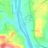 Walnutport topographic map, elevation, terrain