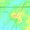 Elberfeld topographic map, elevation, terrain