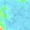 Carrara topographic map, elevation, terrain