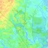 Goose Creek topographic map, elevation, terrain