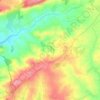 Leuhan topographic map, elevation, terrain