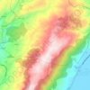 Bmahray topographic map, elevation, terrain