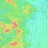 Benton County topographic map, elevation, terrain