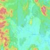 Lipis topographic map, elevation, terrain