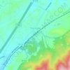 Troutville topographic map, elevation, terrain