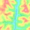 Petrolia topographic map, elevation, terrain