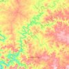 Arroio do Tigre topographic map, elevation, terrain
