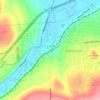 Camillus topographic map, elevation, terrain