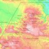Huehuetenango topographic map, elevation, terrain
