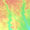 Sovetskiy topographic map, elevation, terrain