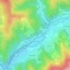 Larrasoaña topographic map, elevation, terrain